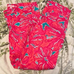 Lilly Pulitzer Straight Cut Pant sz 10